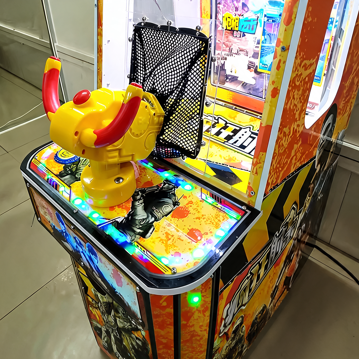LED Display Ball Shooter Arcade Game Machine Metal Build