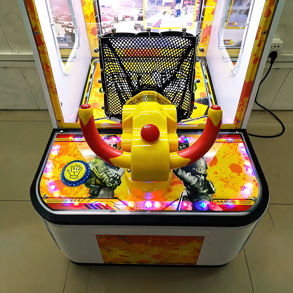 LED Display Ball Shooter Arcade Game Machine Metal Build