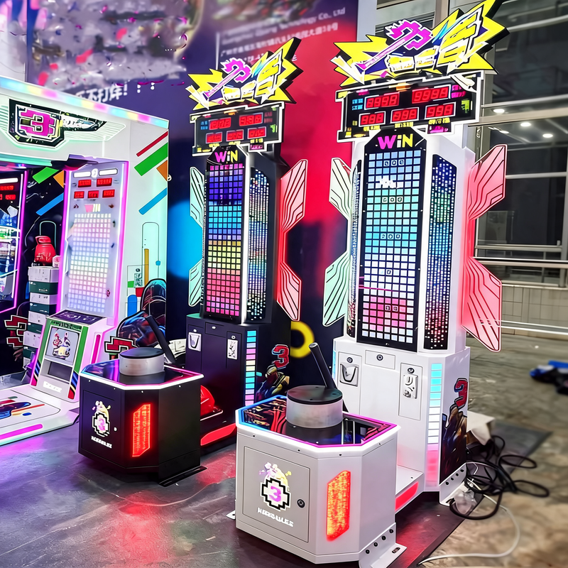 Coin Operated Arcade Boxing Game Machine Durable Metal