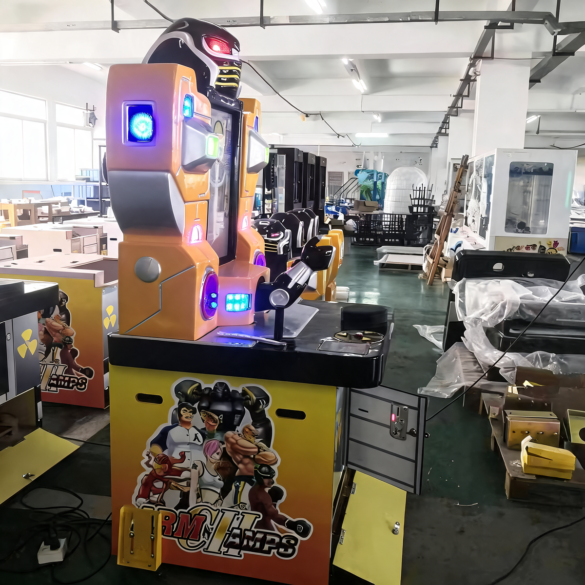Park Boxing Machine Coin Op Strongman Arcade Cabinet