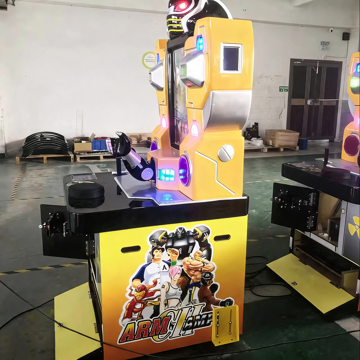Park Boxing Machine Coin Op Strongman Arcade Cabinet