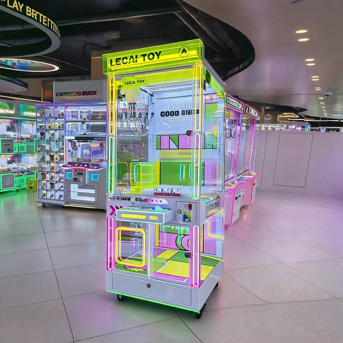 Source Coin Crane Machine Mini English Shopping Gift Unit