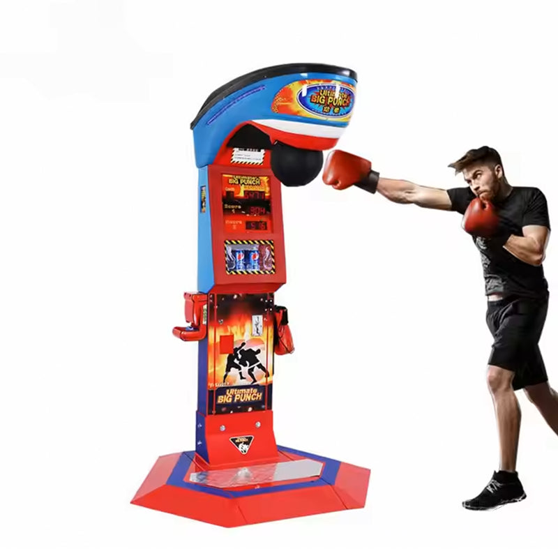 Jinns Coin Operated Dragon Punch Arcade Boxing Machine