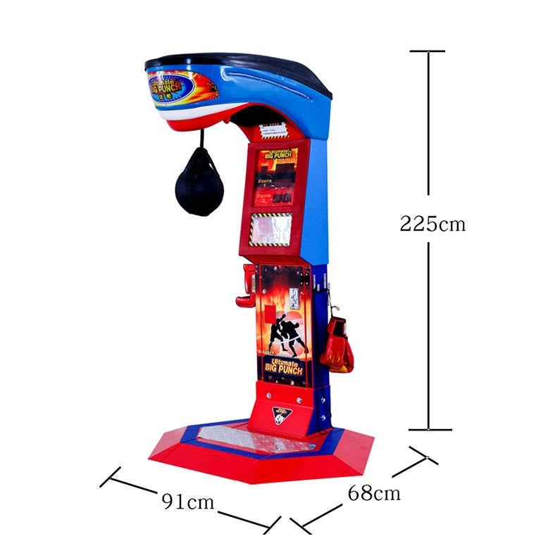Jinns Coin Operated Dragon Punch Arcade Boxing Machine
