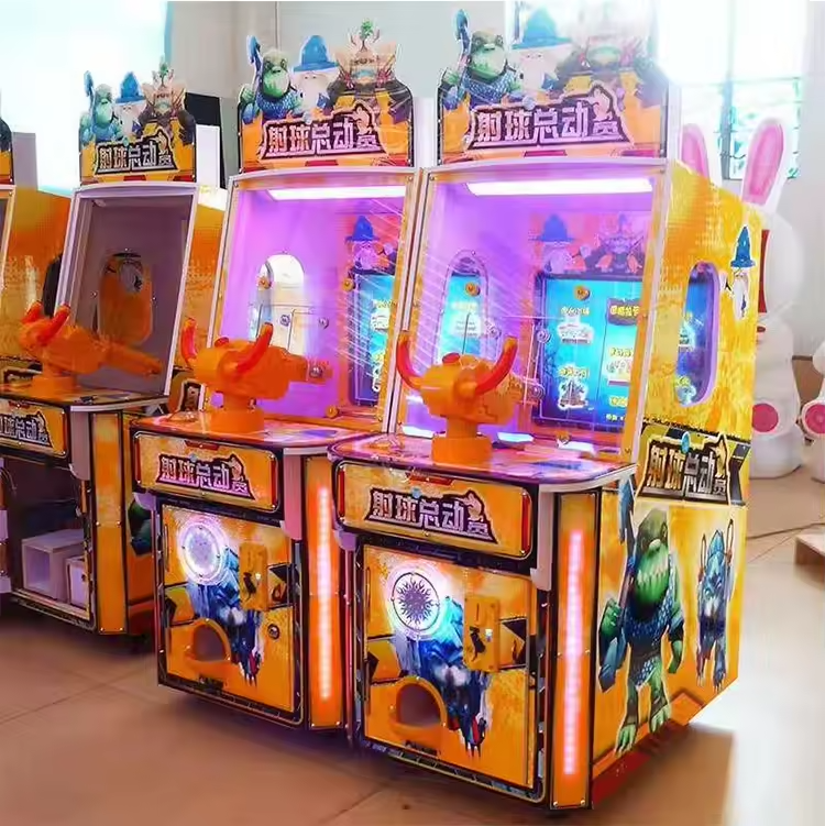 LED Display Ball Shooter Arcade Game Machine Metal Build