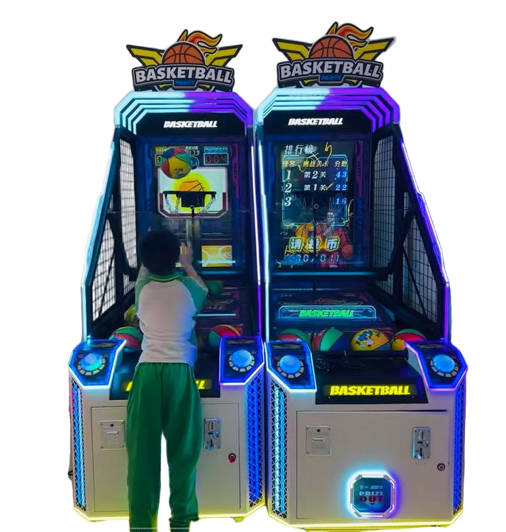 Metal Video Game Console English Support Coin Operated