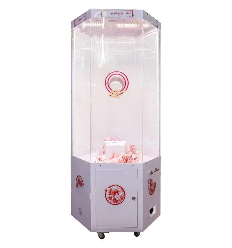 Portable Cash Grab Machine Professional Cash Cube Coin Operated