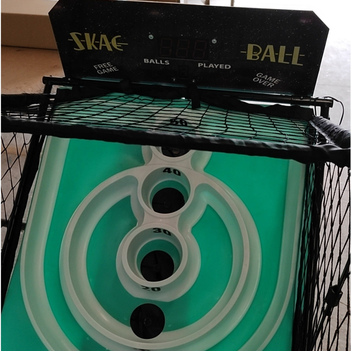Portable Mini Bowling Arcade Game with Electronic Score Display