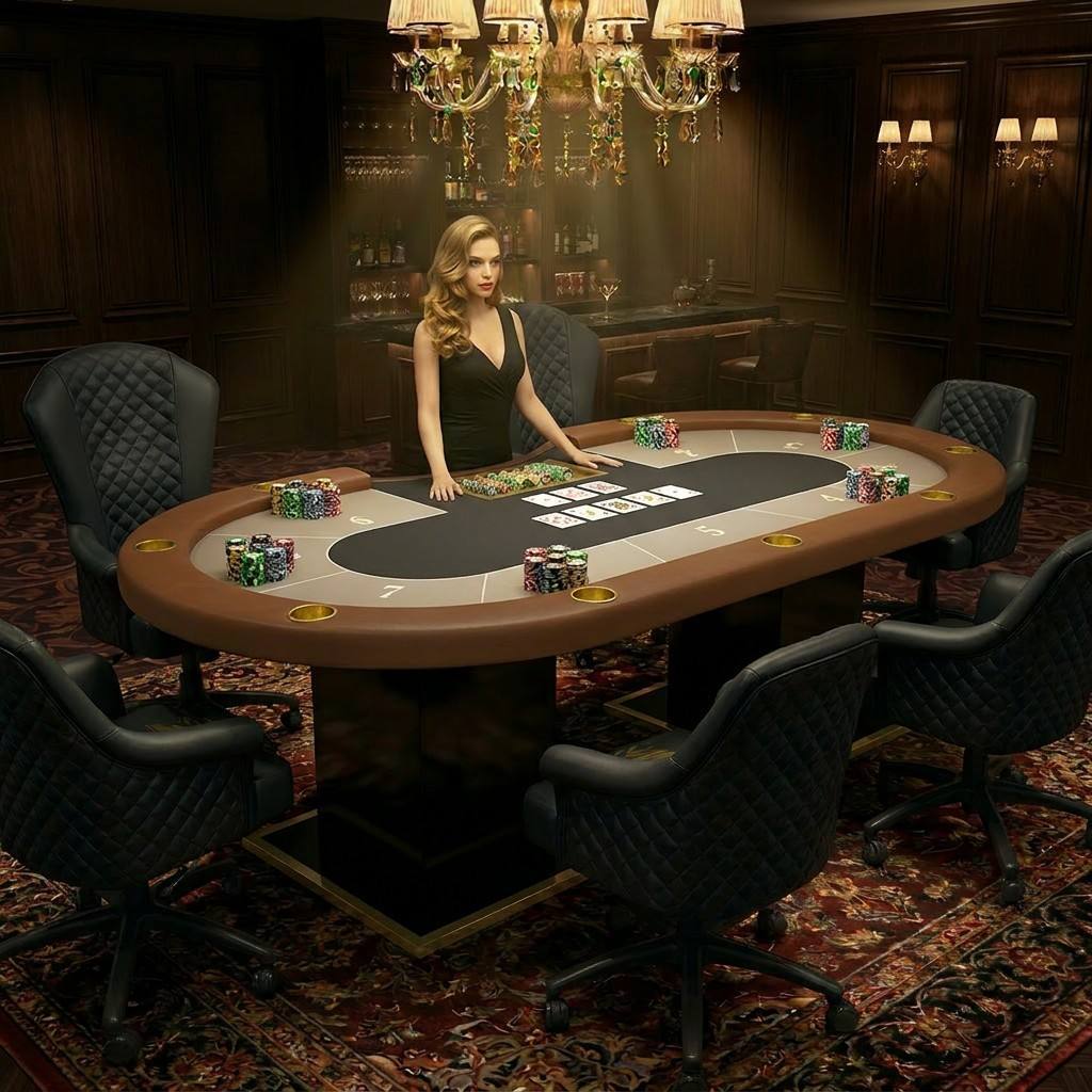Premium Casino Game TableTexas Hold Poker Table