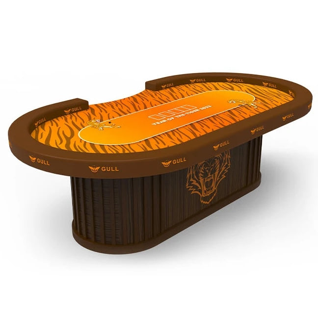 Professional Casino Poker Table Oval Design Texas Table