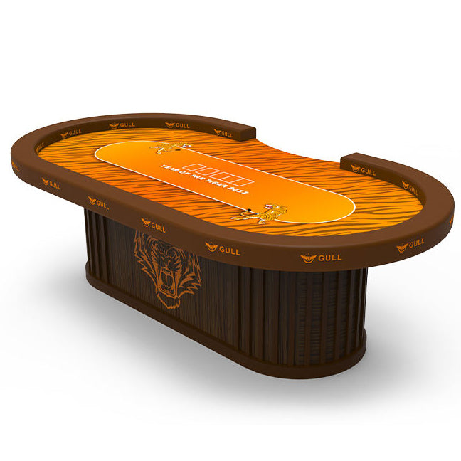 Professional Casino Poker Table Oval Design Texas Table